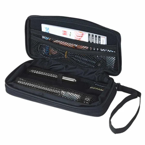 Power Tube Silber Tasche